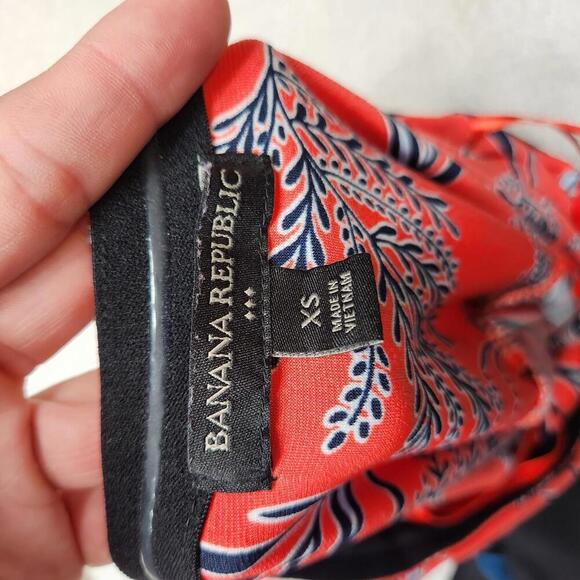 Banana Republic Women's Strapless Floral Maxi Dress- Size XS - Picture 6 of 7